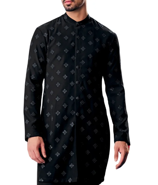 Black Kurta Set