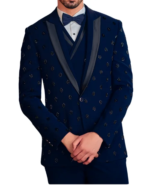 Navy Blue Tuxedo