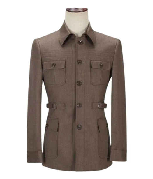 Beige Safari Suit