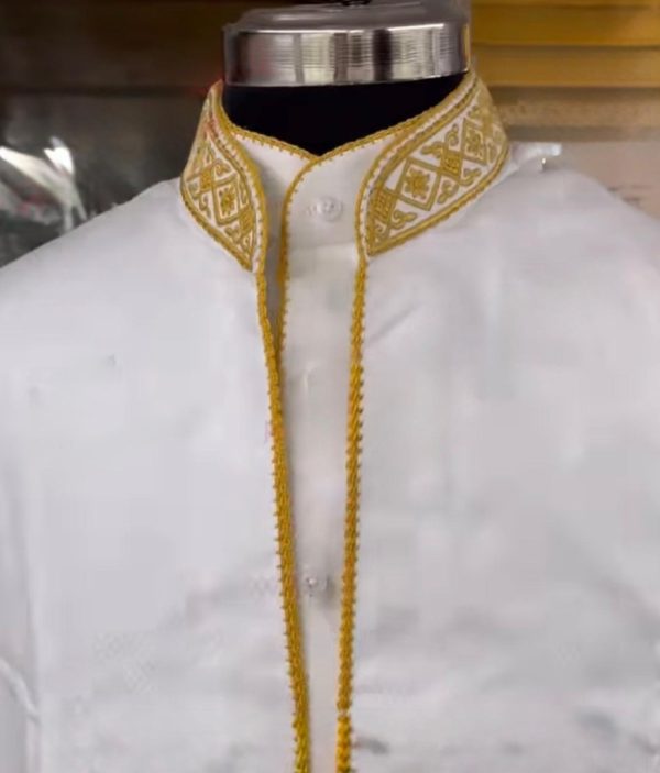 Golden Embroidered Collar